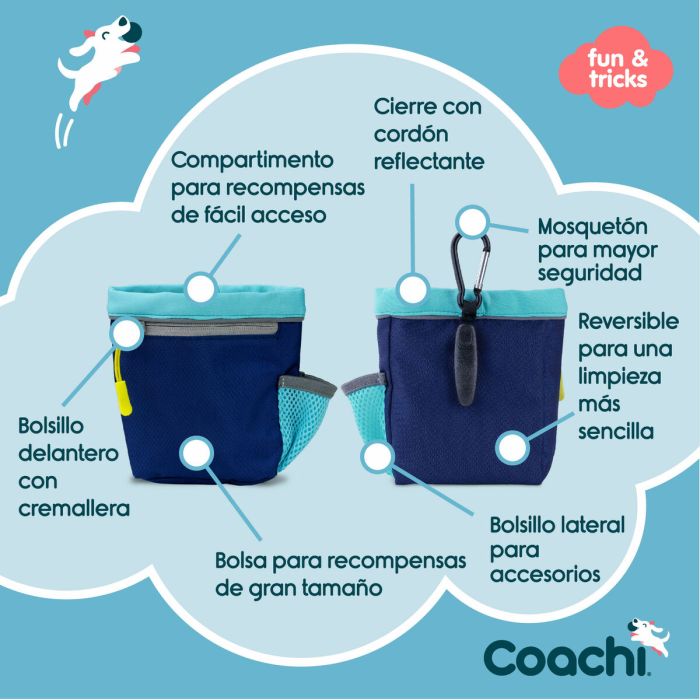 Portatodo Coachi Train & Treat Azul 6