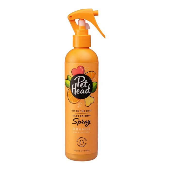 Desodorante en Spray Pet Head Ditch The Dirt Naranja Perro (300 ml)