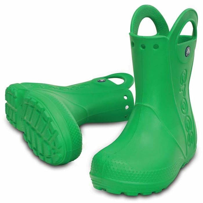 Botas de Agua Infantiles Crocs Handle It Rain Verde 1