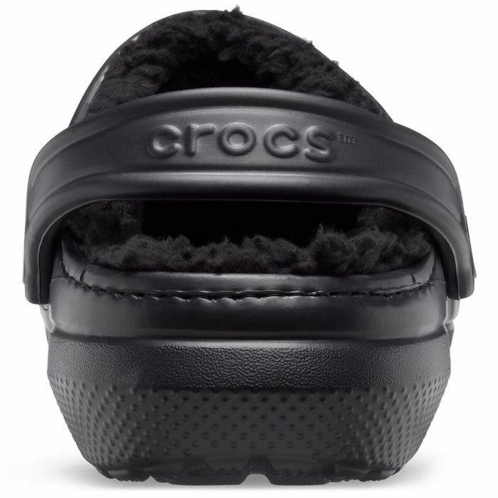 Zuecos Crocs Classic Lined Clog Negro 2