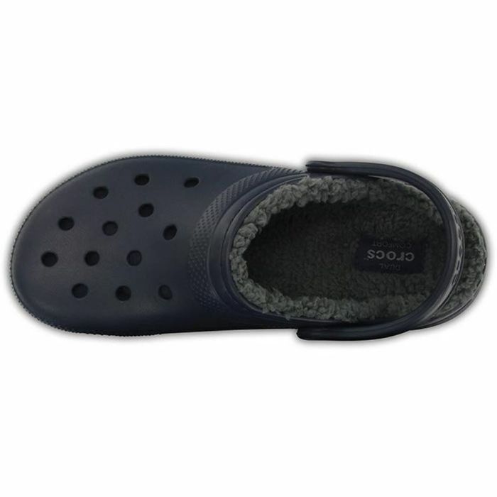 Zuecos Crocs Classic Lined Clog U Azul oscuro 3