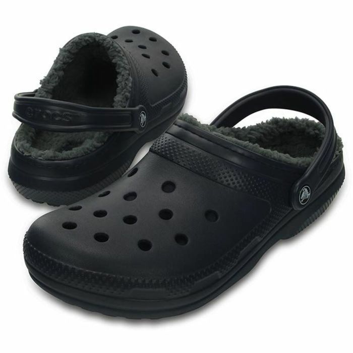 Zuecos Crocs Classic Lined Clog U Azul oscuro 1