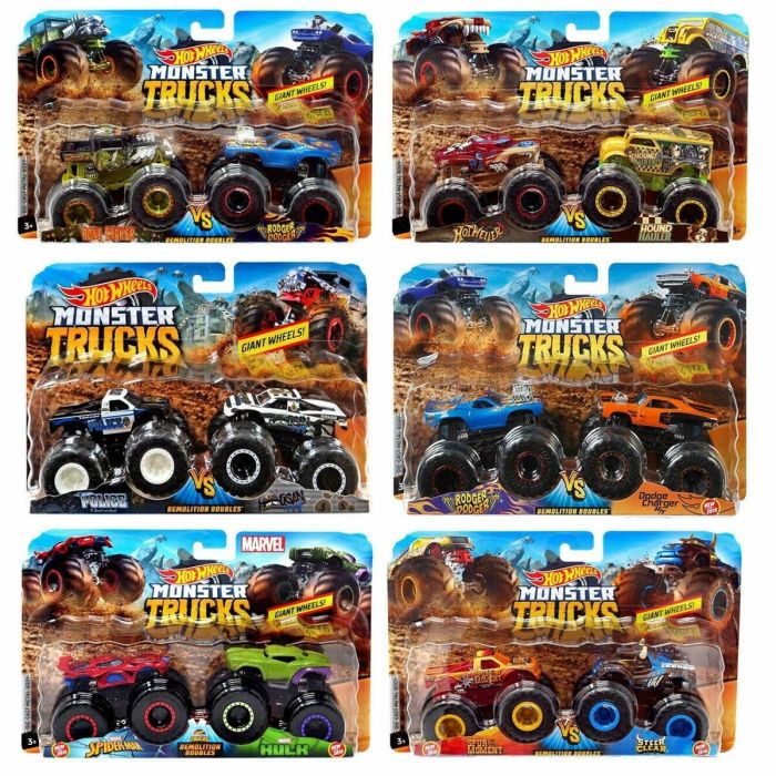 Playset de Vehículos Hot Wheels Monster Truck