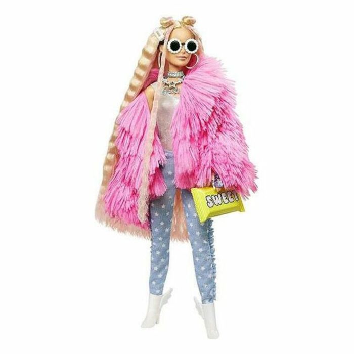 Muñeca Barbie Fashionista Barbie Extra Neon Green Ma 7