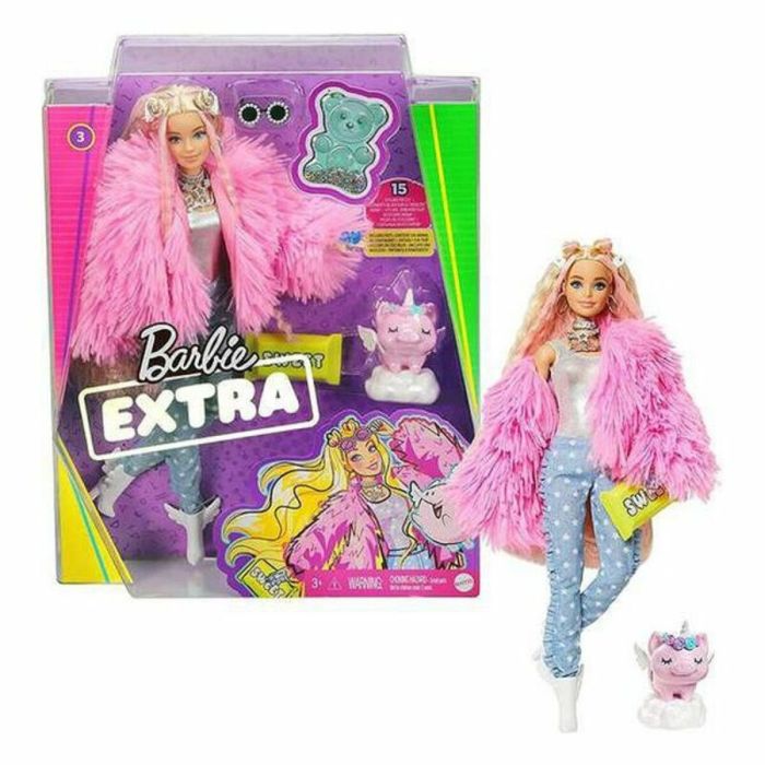 Muñeca Barbie Fashionista Barbie Extra Neon Green Ma 5