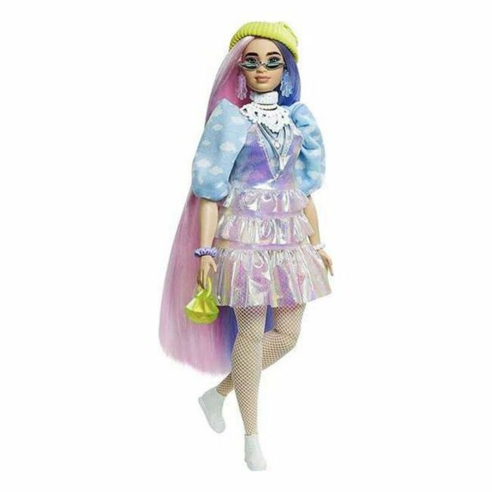 Muñeca Barbie Fashionista Barbie Extra Neon Green Ma 4