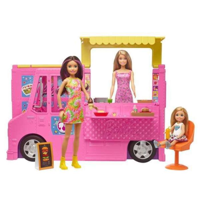 Playset Food Truck Barbie Muñecas 4