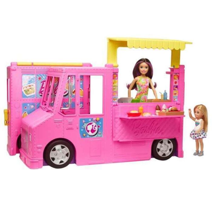 Playset Food Truck Barbie Muñecas 3