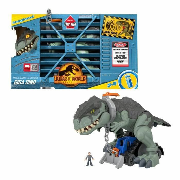 Jurassic World Dinosaurio Desenjaulado Imaginext Gwt22