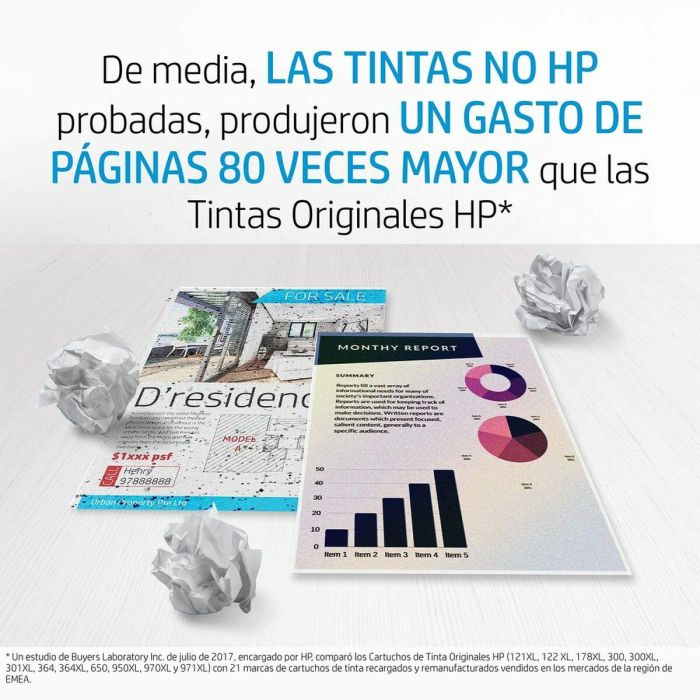 Cartucho de Tinta Original HP C2P04AE Negro 1