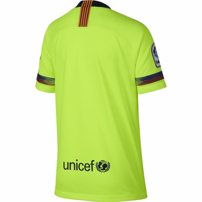 Camiseta de Fútbol de Manga Corta Hombre FC Barcelona Jr 18/19 Nike Visitante 1