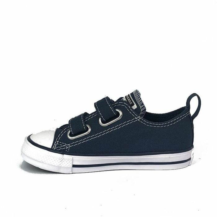 Zapatillas Casual Niño Converse Chuck Taylor All Star Azul marino Velcro 5