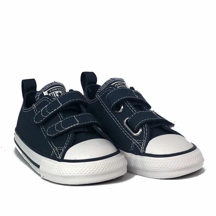 Zapatillas Casual Niño Converse Chuck Taylor All Star Azul marino Velcro 2