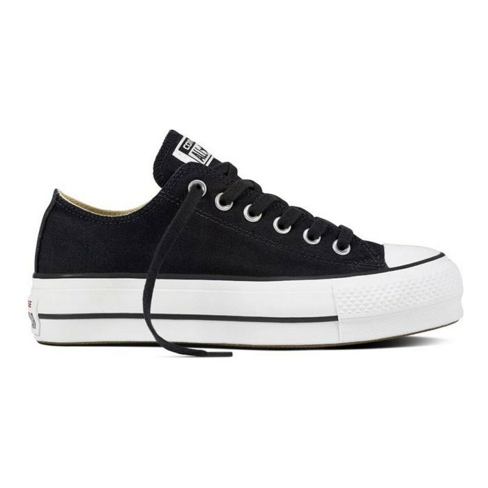 Zapatillas Casual Mujer Converse All Star Lift Low Negro