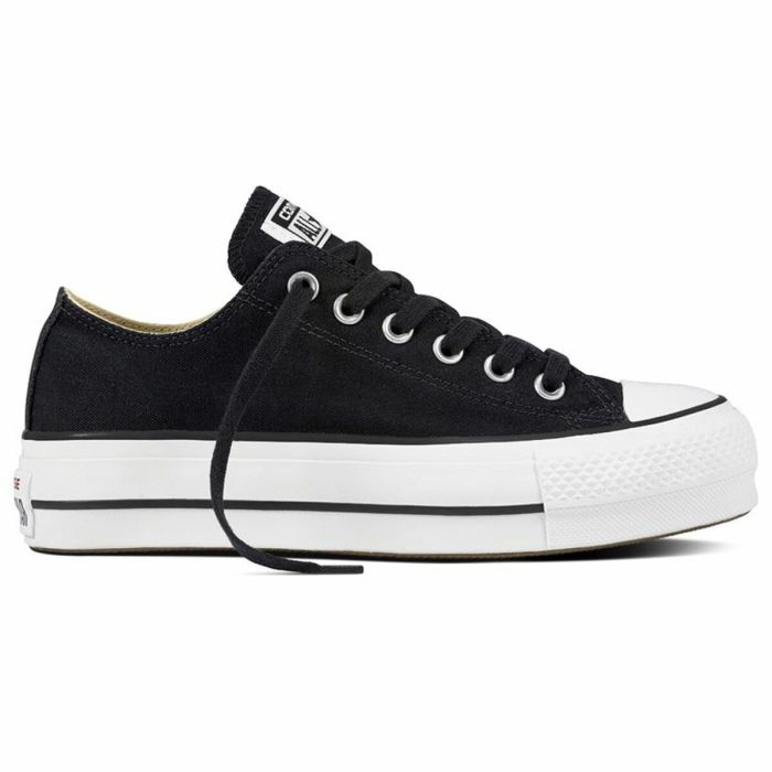 Zapatillas Casual Mujer Converse All Star Lift Low Negro 1