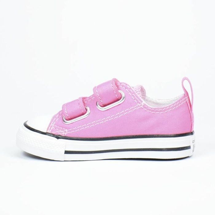 Zapatillas Casual Niño Converse Chuck Taylor All Star Velcro Rosa 4