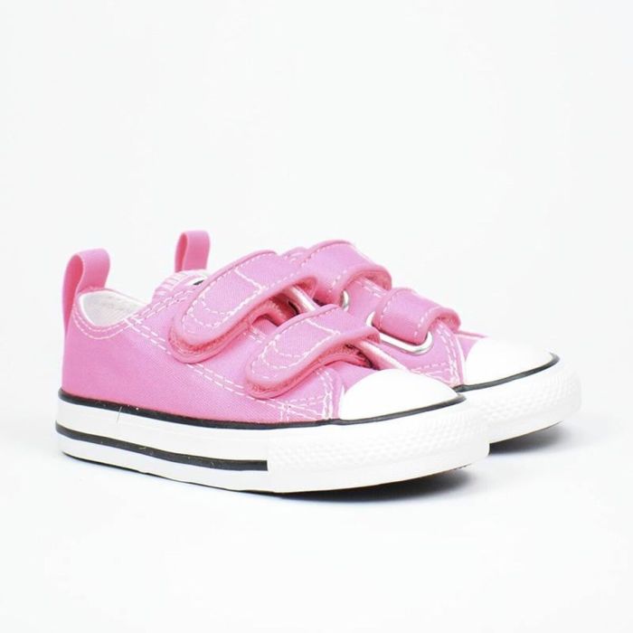 Zapatillas Casual Niño Converse Chuck Taylor All Star Velcro Rosa 2