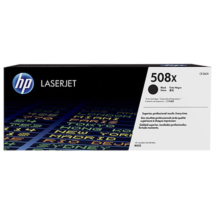 Hp Toner Negro Laserjet Enterprise M552Dn , M553N , M553Dn , M553X , M577C, M577F , M577Dn - 508X - Alta Capacidad