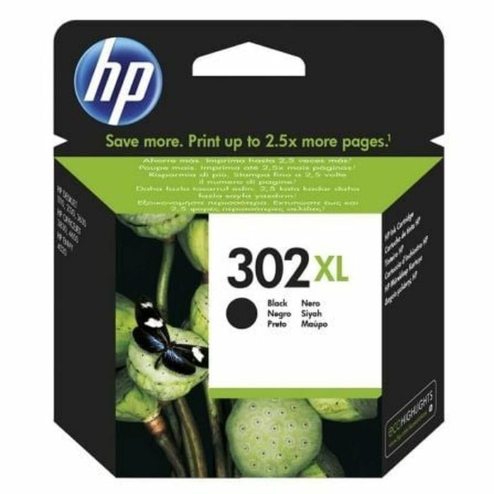 Hp Tinta Negro Officejet 3830,3832 All-In-One Nº 302 XL