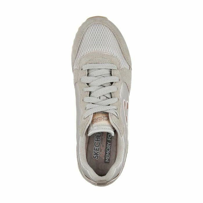 Zapatillas Casual de Mujer Skechers  Retros-OG 85 - Goldn Gurl Gris claro 2