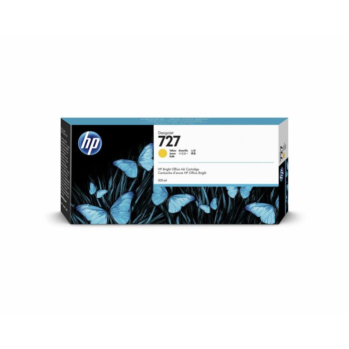 Hp Designjet T1500-T920 Cartucho Amarillo Nº727