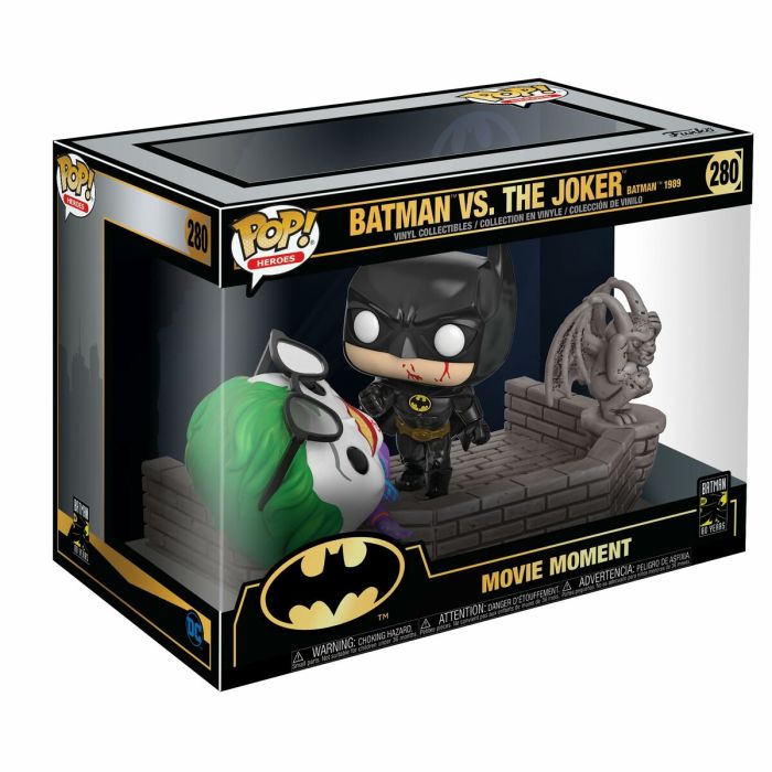 Figura Coleccionable Funko Pop! 280 Movie Moment: Batman 80th - Batman vs. The Joker (1989) 1