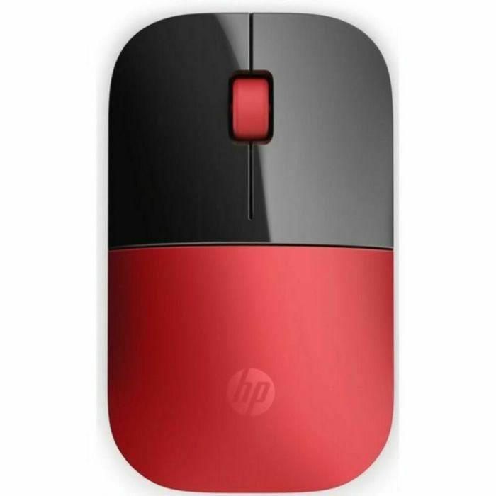 Ratón Inalámbrico HP V0L82AA#ABB Rojo Negro/Rojo