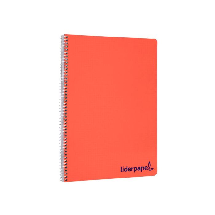 Cuaderno Espiral Liderpapel A4 Wonder Tapa Plastico 80H 90 gr Cuadro 3 mm Con Margen Colores Surtidos 10 unidades 4