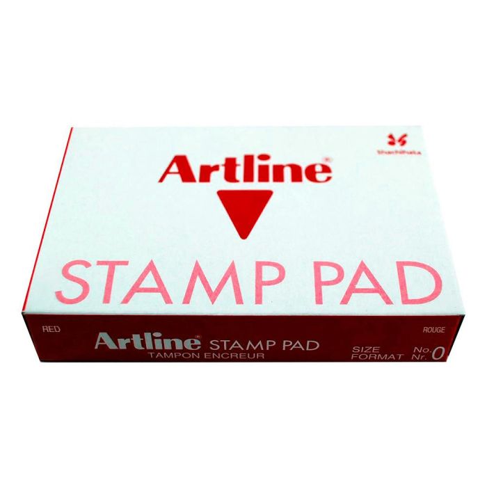 Tampon Artline Nº0 Rojo 56x90 mm 1