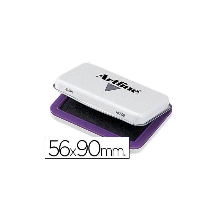 Tampon Artline Nº0 Violeta 56x90 mm