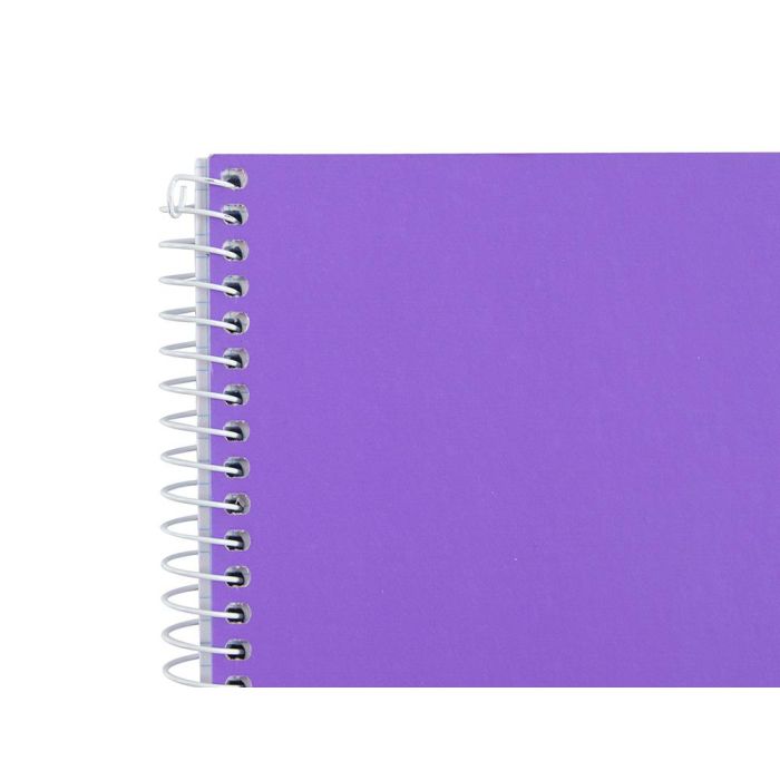 Cuaderno Espiral Liderpapel A4 Micro Witty Tapa Dura 140H 75 gr Cuadro 5 mm 5 Bandas 4 Taladros Colores Surtidos 3