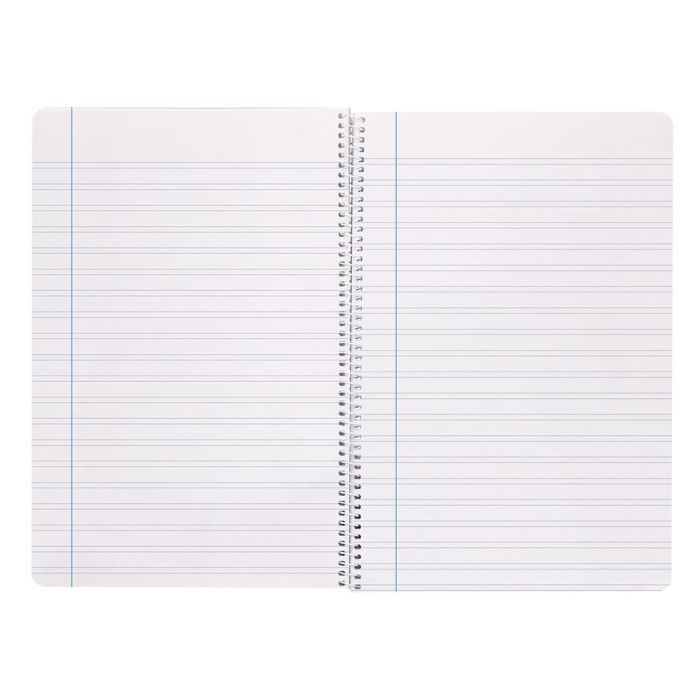 Cuaderno Espiral Liderpapel Folio Witty Tapa Dura 80H 75 gr Rayado Montessori 5 mm Colores Surtidos 10 unidades 8