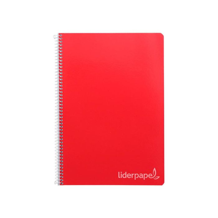 Cuaderno Espiral Liderpapel Folio Witty Tapa Dura 80H 75 gr Rayado Montessori 5 mm Colores Surtidos 10 unidades 3