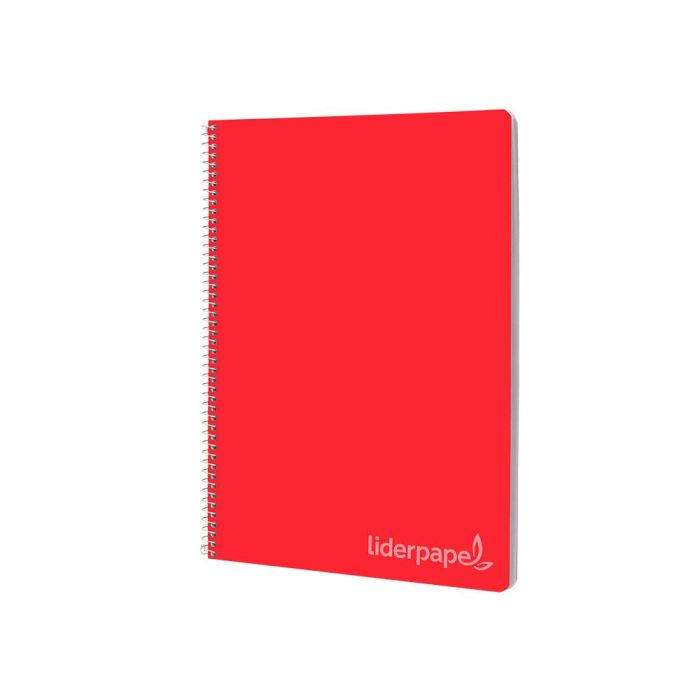 Cuaderno Espiral Liderpapel Folio Witty Tapa Dura 80H 75 gr Rayado Montessori 5 mm Colores Surtidos 10 unidades 5