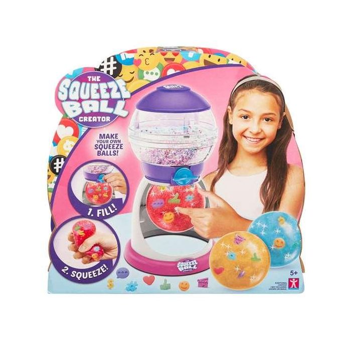 Maquina de hacer squeeze ball. crea tus propios squeeze. rellena,aprieta y reutilizalo cuando quieras.