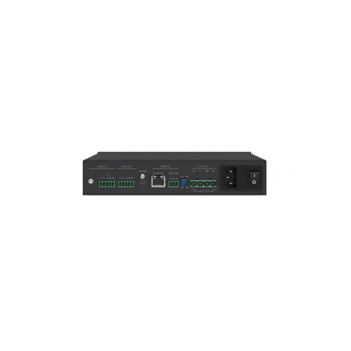 Kramer Electronics PA-120Z amplificador de audio Negro 1 Kramer Electronics PA-120Z amplificador de audio Negro 1