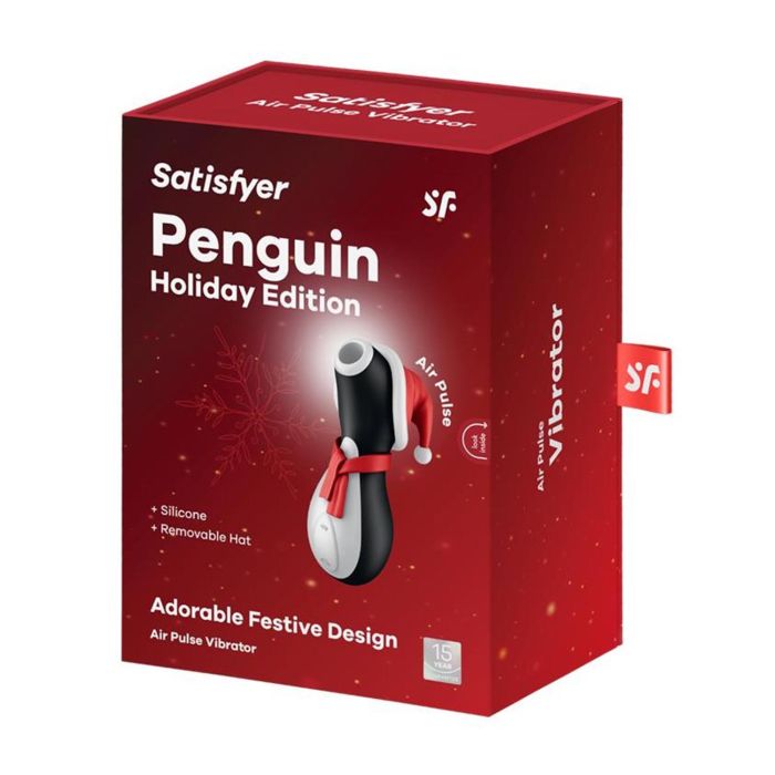 Satisfyer Penguin air pulse vibrator holiday edition