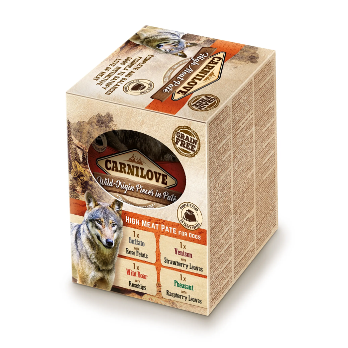 Carnilove Canine Adult Pouch Pate Multipack 4x300 gr