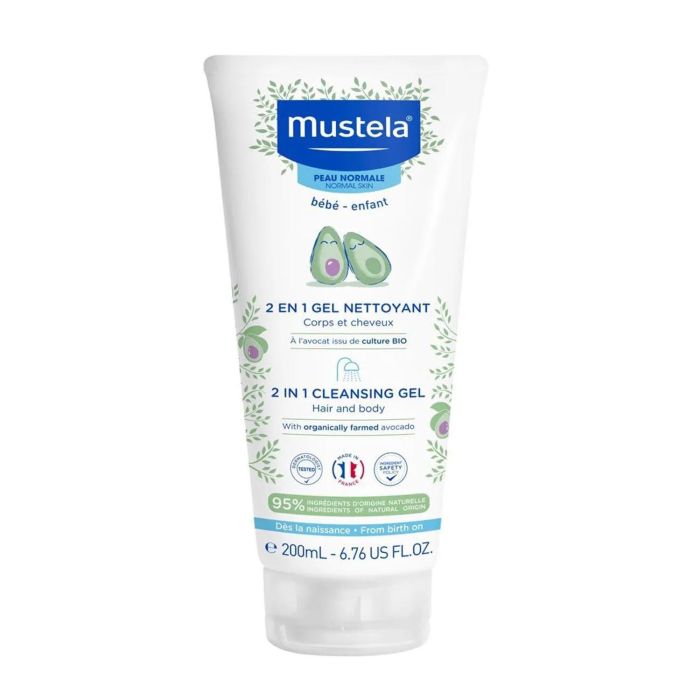 Mustela 2in1 cleansing gel 200 ml