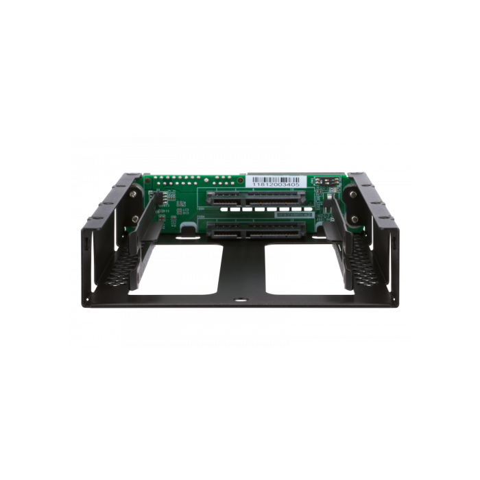 QNAP QDA-A2AR caja para disco duro externo 2.5" Carcasa de disco duro/SSD Negro