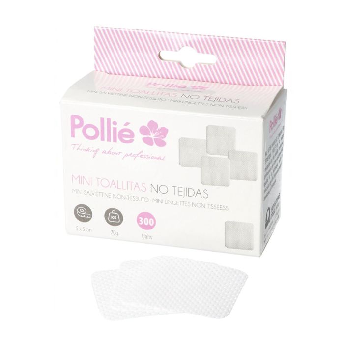 Pollie 5x5cm mini-toallitas no tejidas pack 300un