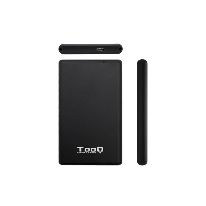 Carcasa para Disco Duro TooQ TQE-2533B USB 3.1 Negro 2