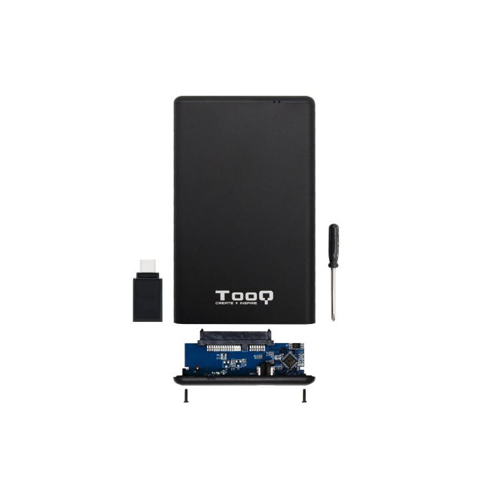 Carcasa para Disco Duro TooQ TQE-2533B USB 3.1 Negro 3
