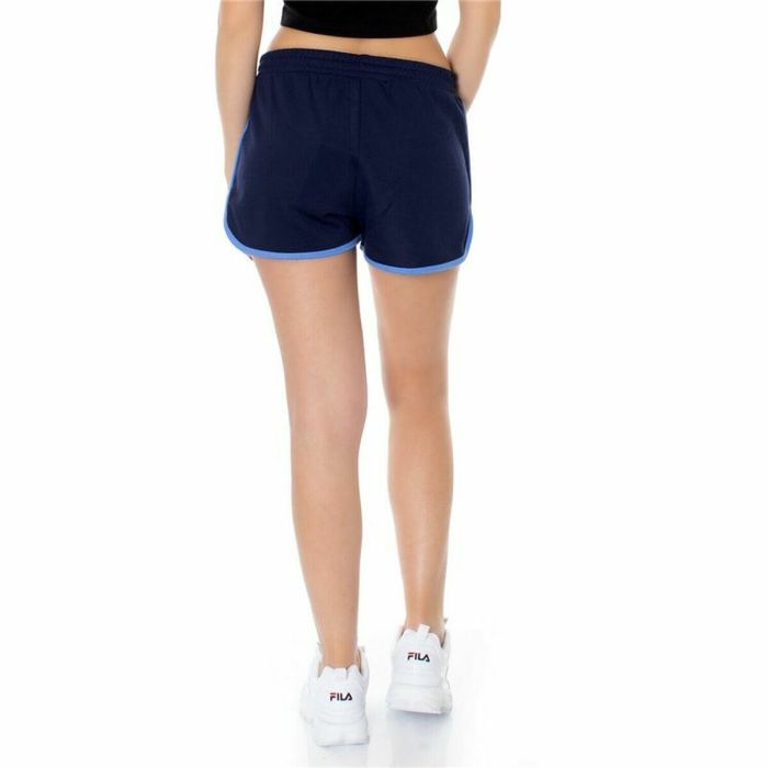 Pantalones Cortos Deportivos para Mujer Fila Paige Azul oscuro 2