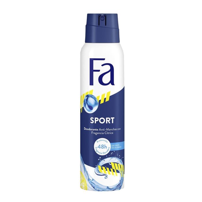 Desodorante en Spray Invisible Antimanchas Fa Sport 150 ml