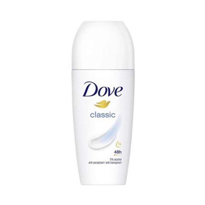 Dove Classic desodorante roll-on sin alcohol 50 ml