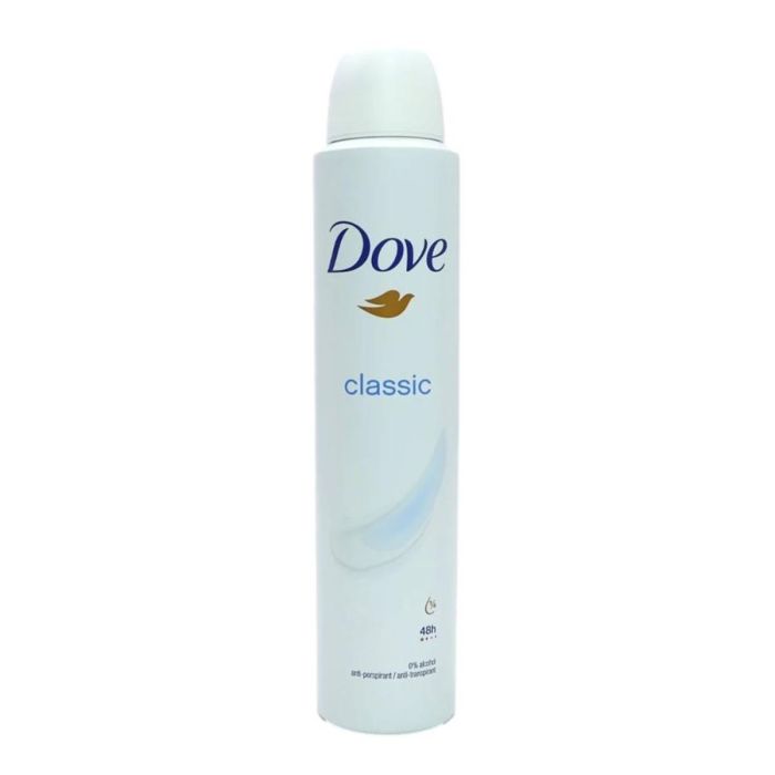 Dove Classic desodorante sin alcohol 200 ml vaporizador