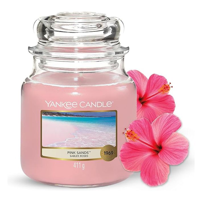 Vela Perfumada Yankee Candle Pink Sands 411 g