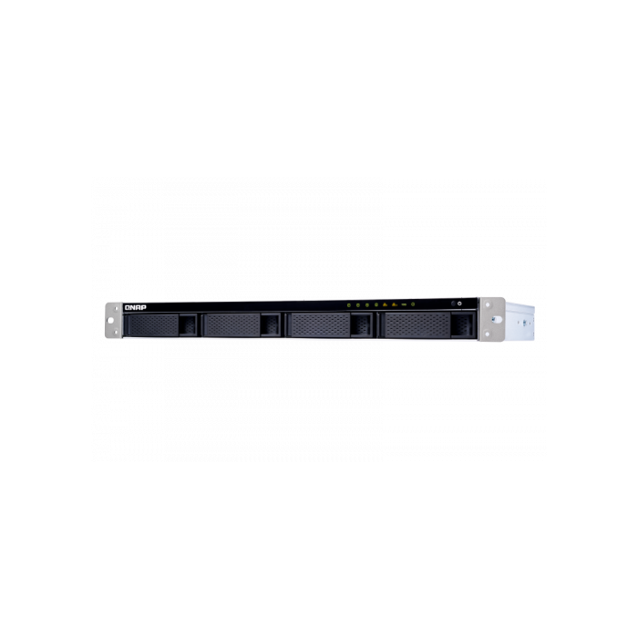 QNAP TS-431XeU Alpine AL-314 Ethernet Bastidor (1U) Negro, Acero inoxidable NAS 3