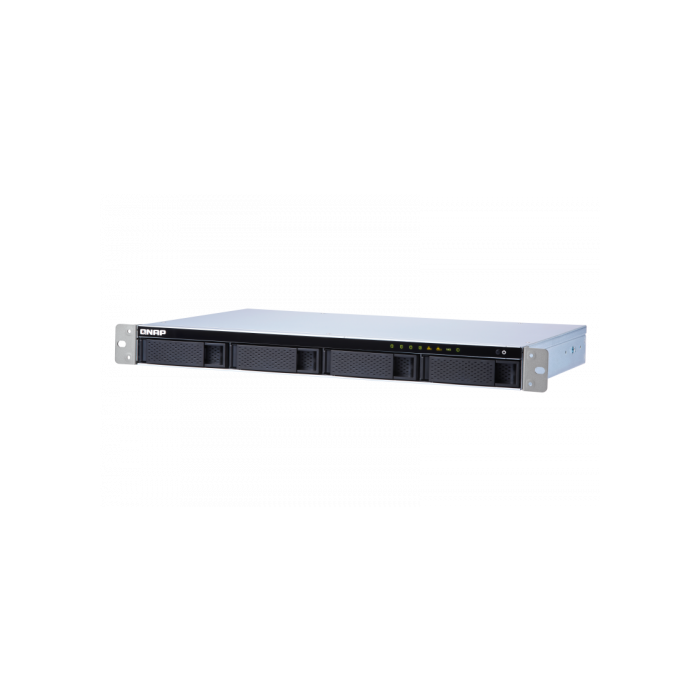 QNAP TS-431XeU Alpine AL-314 Ethernet Bastidor (1U) Negro, Acero inoxidable NAS 5